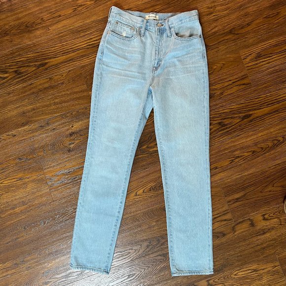 Madewell Full length Classic Straight Jeans size 28 - Picture 2 of 5